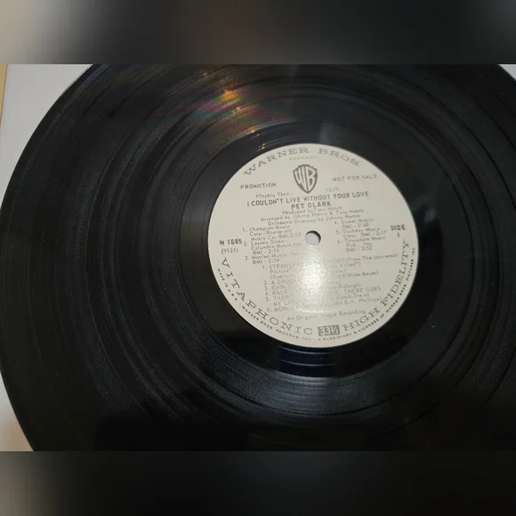 Petula PET Clark - I couldn't Live without your Love LP 1966 , 1645 Rare PROMO